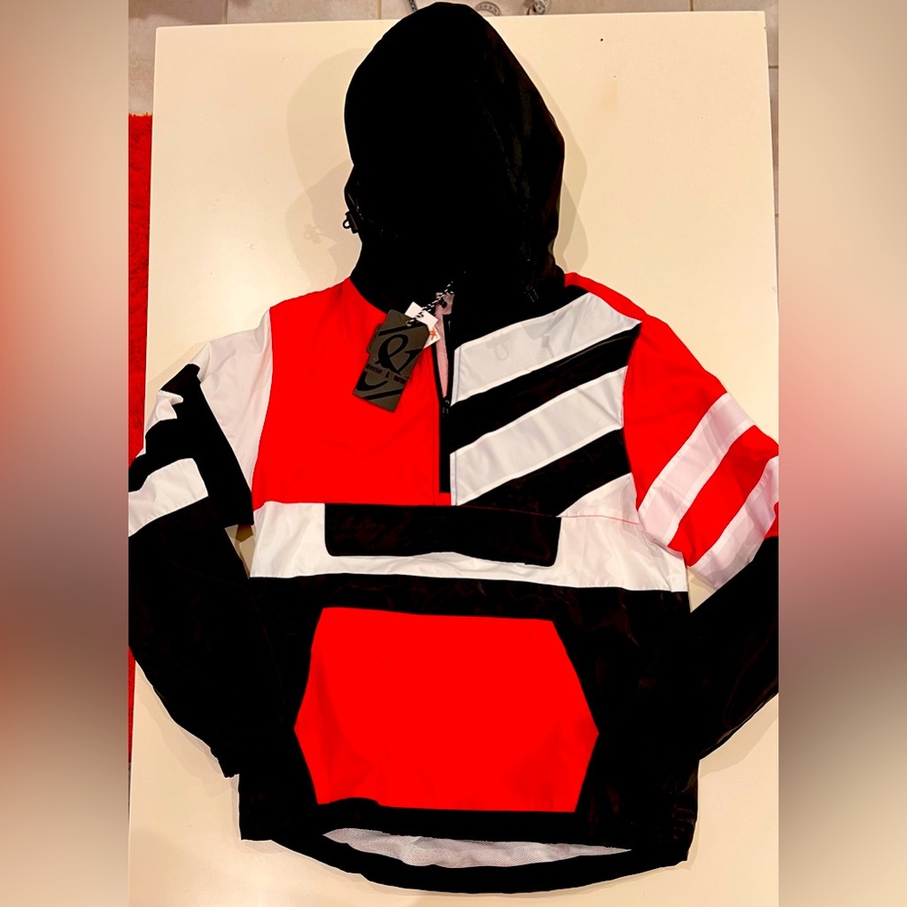 Pullover Hooded Windbreaker